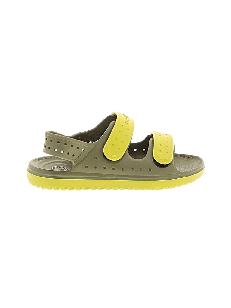 Pre-owned Native Kids' Sandals In Green