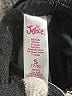 Justice Solid Black Athletic Shorts Size 7 - 8 - photo 3