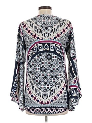 Pink Owl Long Sleeve Blouse (view 2)