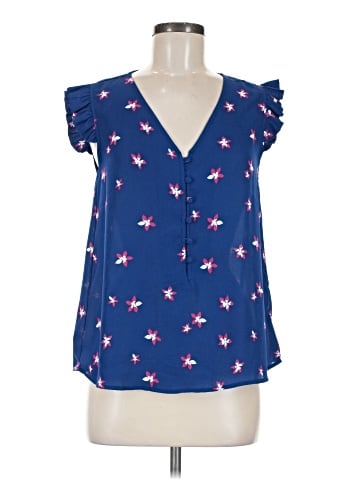 Aqua Sleeveless T-Shirt (view 1)