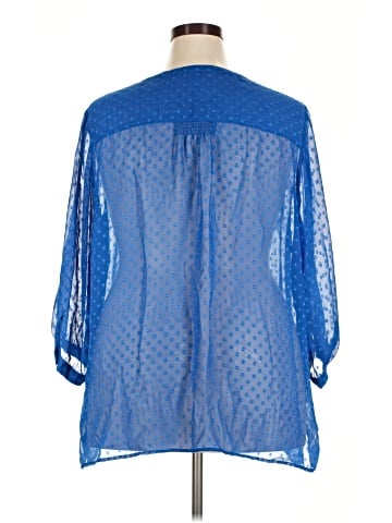 Cj Banks 3/4 Sleeve Blouse (view 2)