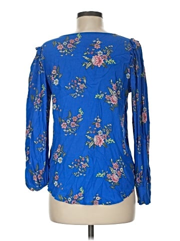 Ann Taylor LOFT 3/4 Sleeve Blouse (view 2)