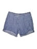 Talbots Chevron-herringbone Blue Shorts Size 8 - photo 1