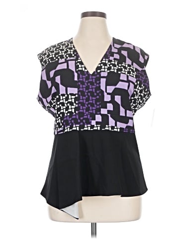 Ellen Tracy Short Sleeve Blouse (view 1)