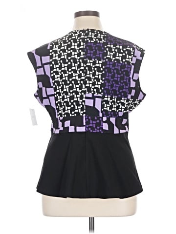 Ellen Tracy Short Sleeve Blouse (view 2)