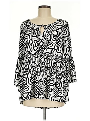 Robert Louis 3/4 Sleeve Blouse (view 1)