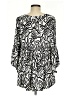 Robert Louis Silver 3/4 Sleeve Blouse Size M - photo 2