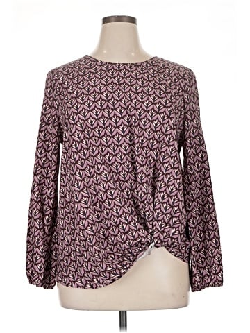 Sunday in Brooklyn Long Sleeve Blouse (view 1)