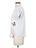 Shein Graphic White Short Sleeve Top Size S - photo 5