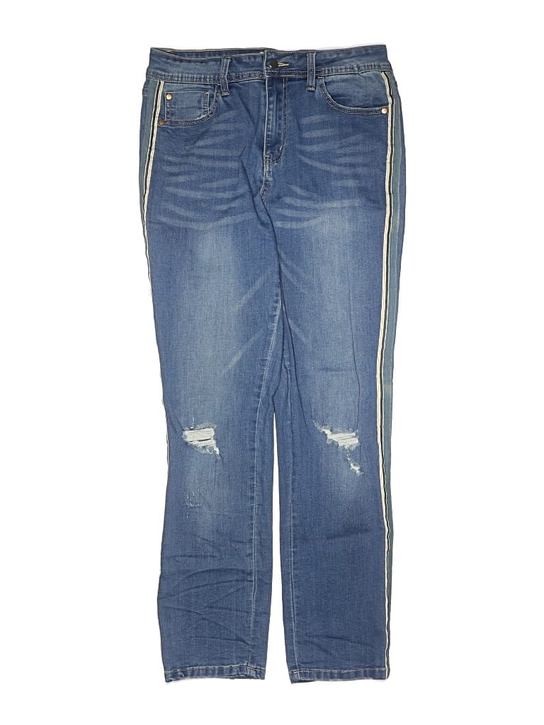 Pre-owned Easel Denim Shorts In Blue
