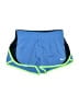 Nike 100% Polyester Color Block Blue Athletic Shorts Size S - photo 1