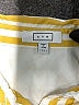 AYR Stripes Yellow 3/4 Sleeve Button-Down Shirt Size XL - photo 7