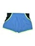 Nike 100% Polyester Color Block Blue Athletic Shorts Size S - photo 2