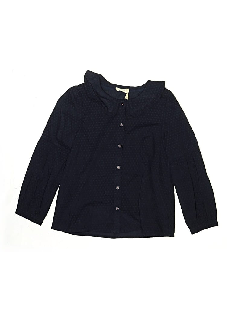 Pre-owned Fat Face Kids'  Dress In Blue