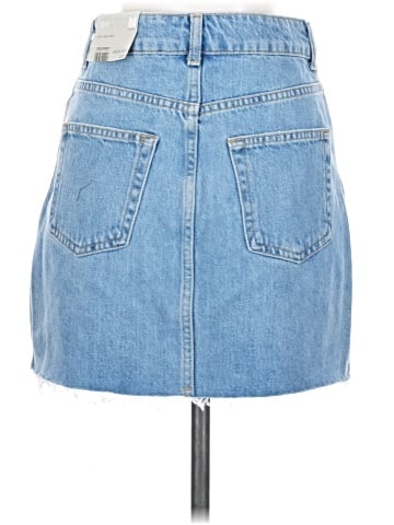 Topshop Denim Skirt (view 2)