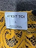 C'est Toi Yellow Blazer Size L - photo 6