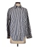Zara Stripes Blue Long Sleeve Blouse Size XS - photo 1