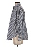 Zara Stripes Blue Long Sleeve Blouse Size XS - photo 5