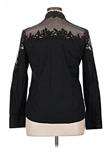 White House Black Market Long Sleeve Blouse (view 2)