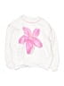 Zara Floral White Sweatshirt Size 13 - 14 - photo 1