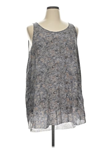 Eileen Fisher Sleeveless Silk Top (view 1)