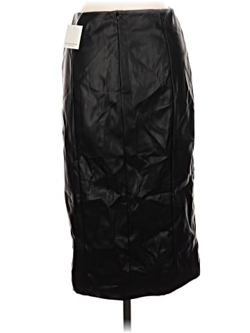 MANGOPOP Collection Faux Leather Skirt (view 2)