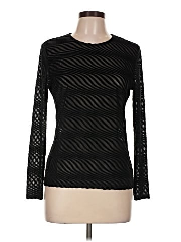 Zara W&B Collection Long Sleeve Top (view 1)