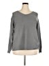 Ella Moss Gray Pullover Sweater Size XXL - photo 1