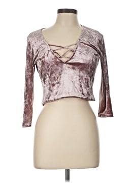 Charlotte Russe 3/4 Sleeve Top (view 1)
