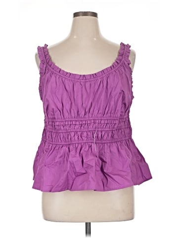 Terra & Sky Sleeveless Blouse (view 1)