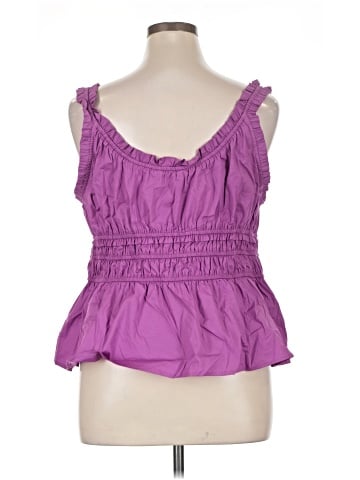Terra & Sky Sleeveless Blouse (view 2)