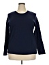 Basic Editions 100% Cotton Blue Long Sleeve T-Shirt Size XXL - photo 1