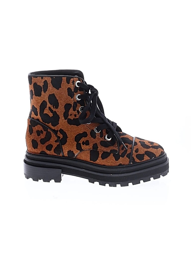 Pre-owned Schutz Ankle Boots In Brown