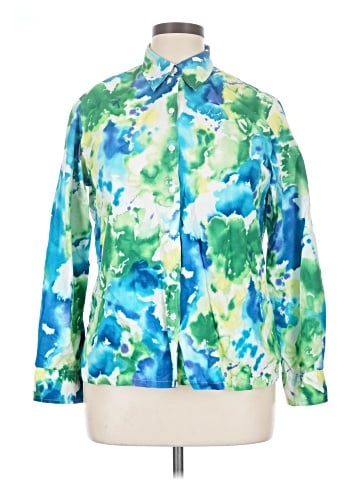 Jones New York Signature Long Sleeve Blouse (view 1)