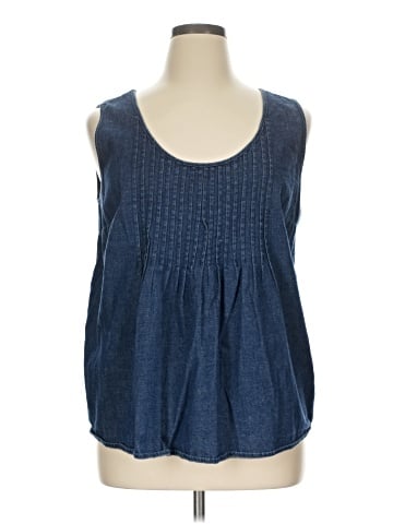 Avenue Sleeveless Blouse (view 1)