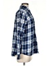 Lands' End Plaid Blue Long Sleeve Button-Down Shirt Size M - photo 4