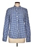 Boden 100% Cotton Polka Dots Blue Long Sleeve Button-Down Shirt Size 10 - photo 1