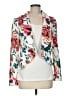 Shein Floral White Blazer Size M - photo 1