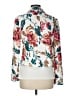 Shein Floral White Blazer Size M - photo 2