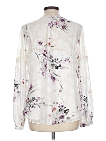 White House Black Market Long Sleeve Blouse (view 2)