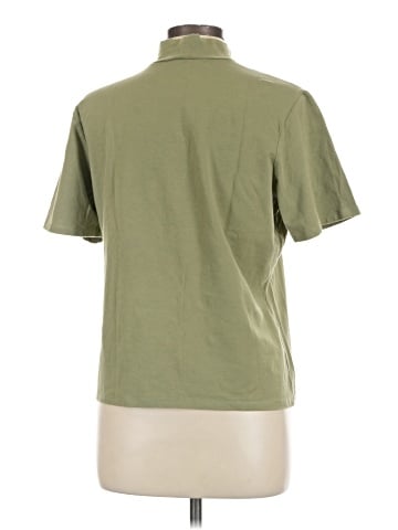 Denim & Co Short Sleeve Turtleneck (view 2)