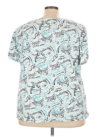 Just My Size Short Sleeve Blouse (view 2)