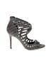 BCBGeneration 100% Leather Gray Sandals Size 8 1/2 - photo 1