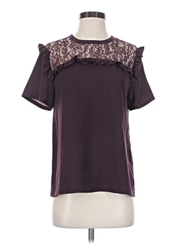 French Connection Short Sleeve Blouse (view 1)