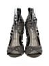 BCBGeneration 100% Leather Gray Sandals Size 8 1/2 - photo 2