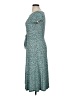 Perceptions Teal Casual Dress Size 14 Petite - photo 5