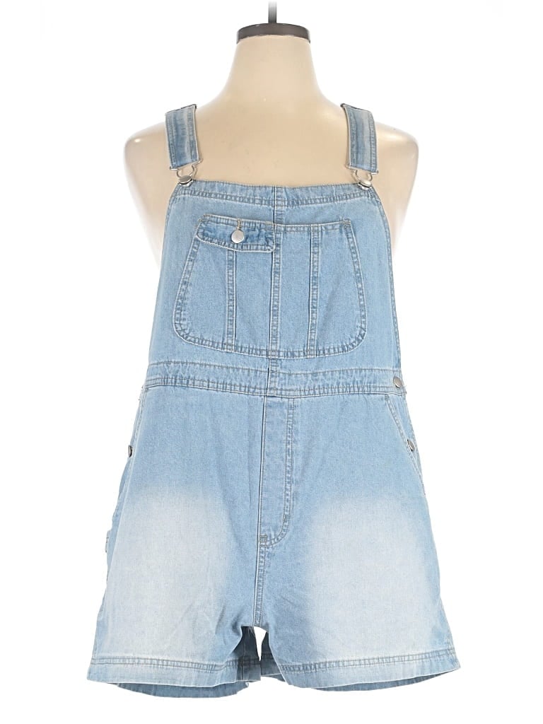 No Boundaries Romper In Blue