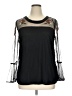 Ruff Hewn 100% Polyester Black Long Sleeve Blouse Size XL - photo 1