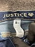 Justice Stars Blue Jeans Size 8 - photo 3