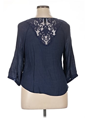By & By 3/4 Sleeve Blouse (view 2)